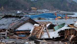 災害時の置き去りカメラ(保険対応)