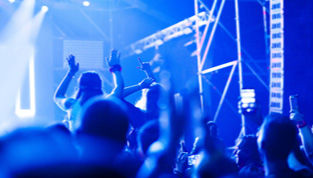 イベントのお客様誘導状況